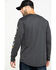 Image #2 - Ariat Men's Rebar Workman Logo Long Sleeve Work Shirt, Charcoal, hi-res