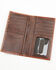 Cody James Men's Hair-On Rodeo Concho Bifold Wallet, Brown, hi-res