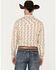 Image #4 - Cody James Men's Floral Striped Print Long Sleeve Snap Western Shirt, Tan, hi-res