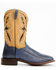 Dan Post Men's Exotic Water Snake Western Boots - Broad Square Toe, Blue, hi-res