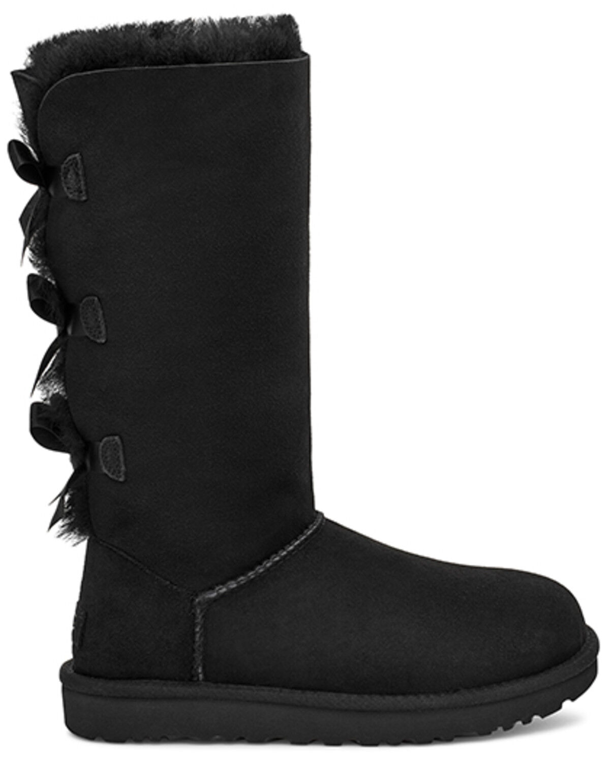 Image #2 - UGG Women's Bailey Bow Tall II Boots, Black, hi-res