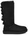 Image #2 - UGG Women's Bailey Bow Tall II Boots, Black, hi-res