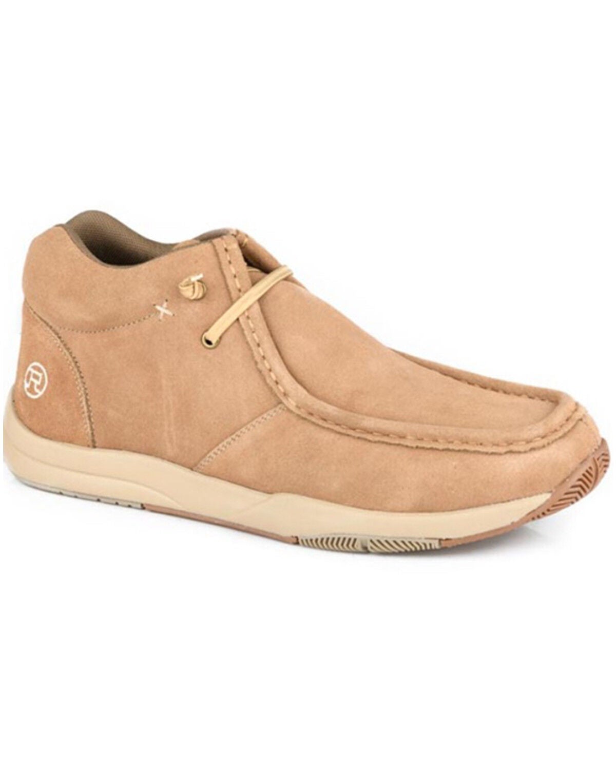 Roper Men's Clearcut Casual Shoes - Moc Toe, Tan, hi-res