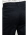 Wrangler Men's Casual Flat Front Western Pants , Black, hi-res