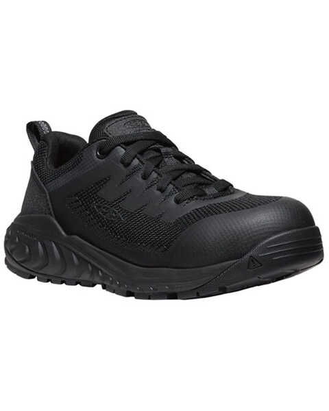 Keen Women's Arvada ESD Work Sneakers - Carbon Fiber Toe, Black, hi-res