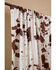 Wrangler Cowhide Curtain Panels, Brown, hi-res