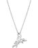 Montana Silversmiths Women's Frozen In Time Leaf Necklace, Silver, hi-res