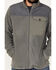Image #3 - Brothers and Sons Men's Color Block Polar Fleece Jacket, Steel, hi-res