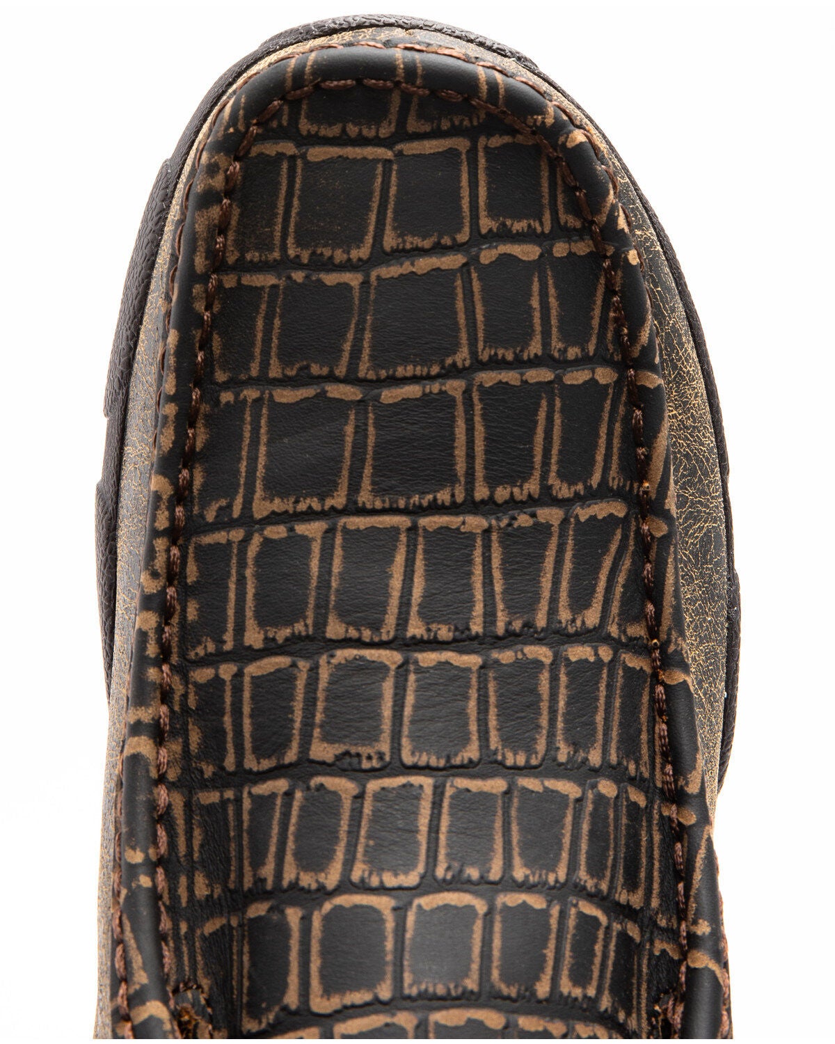 Caiman Print Driving Mocs - Moc Toe 