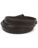 Image #2 - Nocona Men's Leather Ranger Belt - Reg & Big, Black, hi-res