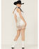 Image #3 - Shyanne Women's Faux Suede Silver Fringe Skirt, , hi-res