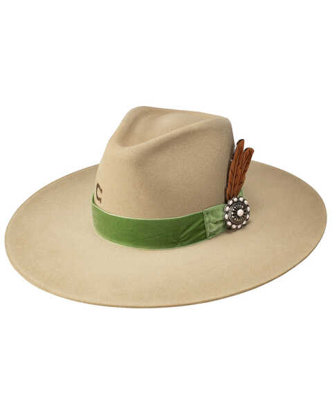 Image #1 - Charlie 1 Horse Women's Hippie Wool Felt Western Hat , , hi-res