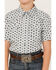 Image #3 - Cody James Boys' Tiki Southwestern Striped Short Sleeve Snap Western Shirt, , hi-res