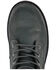 Image #6 - Hoss Men's Carson 6" Lace-Up Work Boots - Composite Toe, Black, hi-res