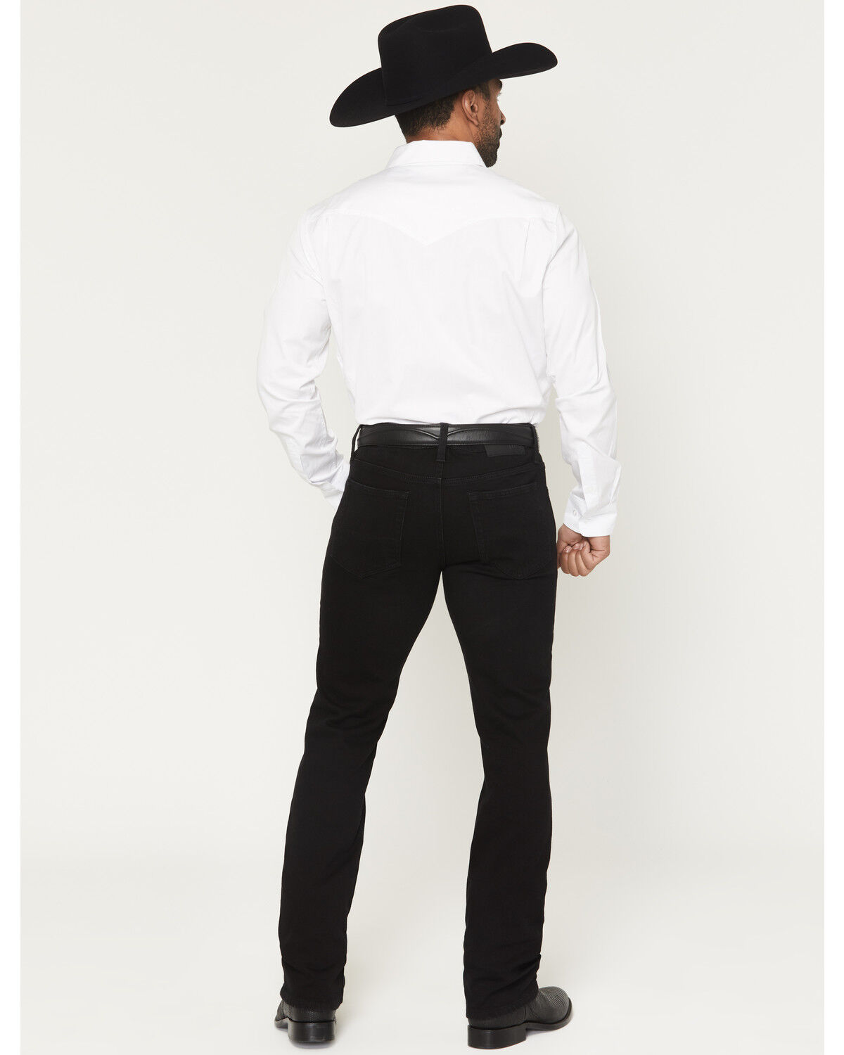 Image #3 - Cody James Black 1978® Men's Lawson Wash Tyler Slim Straight Stretch Denim Jeans, Black, hi-res