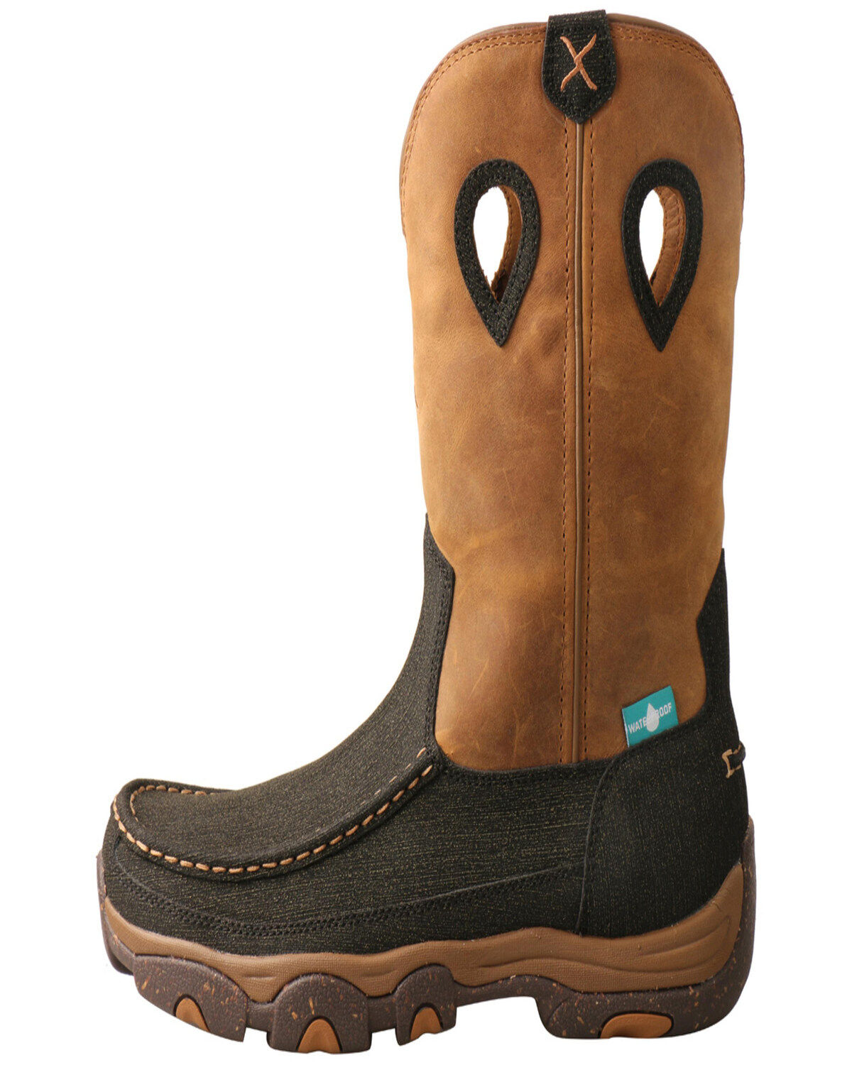 Image #3 - Twisted X Men's Wellington Work Boots - Moc Toe, , hi-res