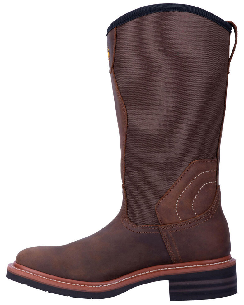Dan Post Men S Stockyard Waterproof Western Boots Wide Square