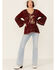 Johnny Was Women's Canterie Blouse, Red, hi-res