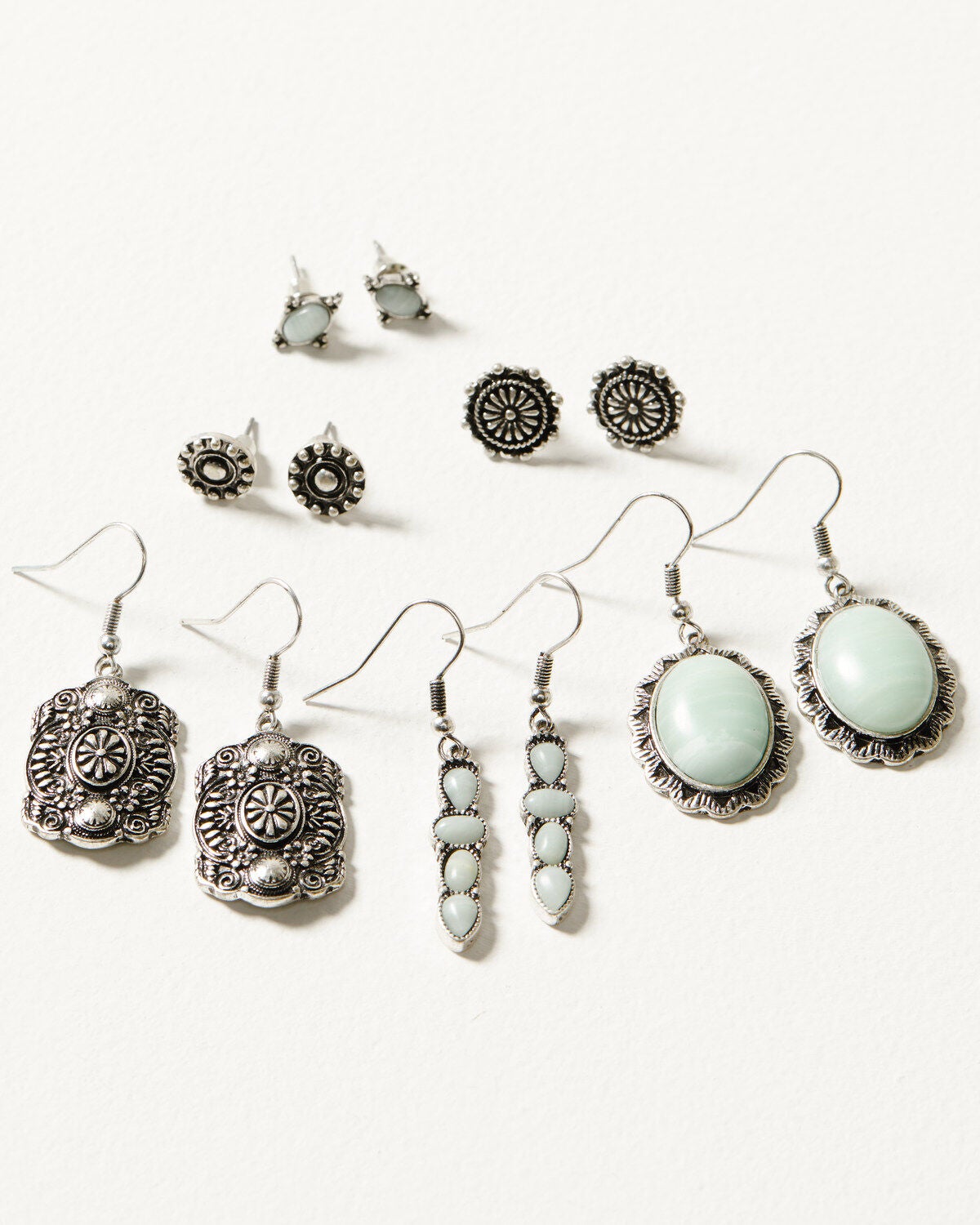 Shyanne Women's Luna Bella Earring Set - 6 Piece, Silver, hi-res