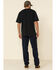 Image #2 - Carhartt Men's FR Rugged Flex Relaxed Canvas Cargo Work Pants, Navy, hi-res