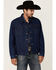 Image #2 - Wrangler Men's Western Denim Jacket, Indigo, hi-res