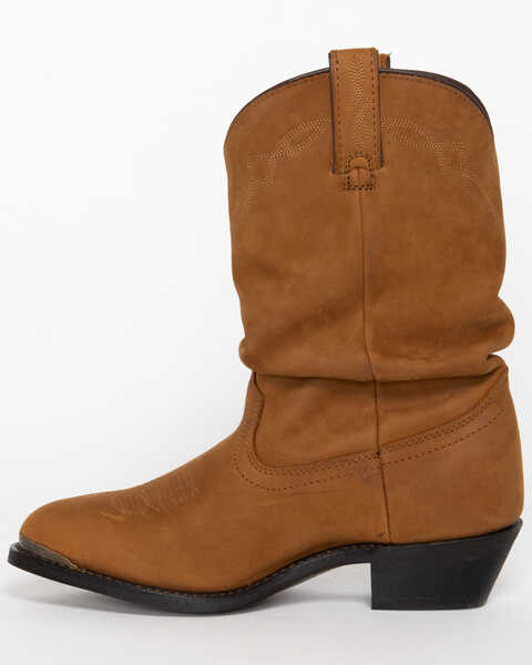 Image #5 - Shyanne Women's Brown Slouch Western Boots - Medium Toe, , hi-res