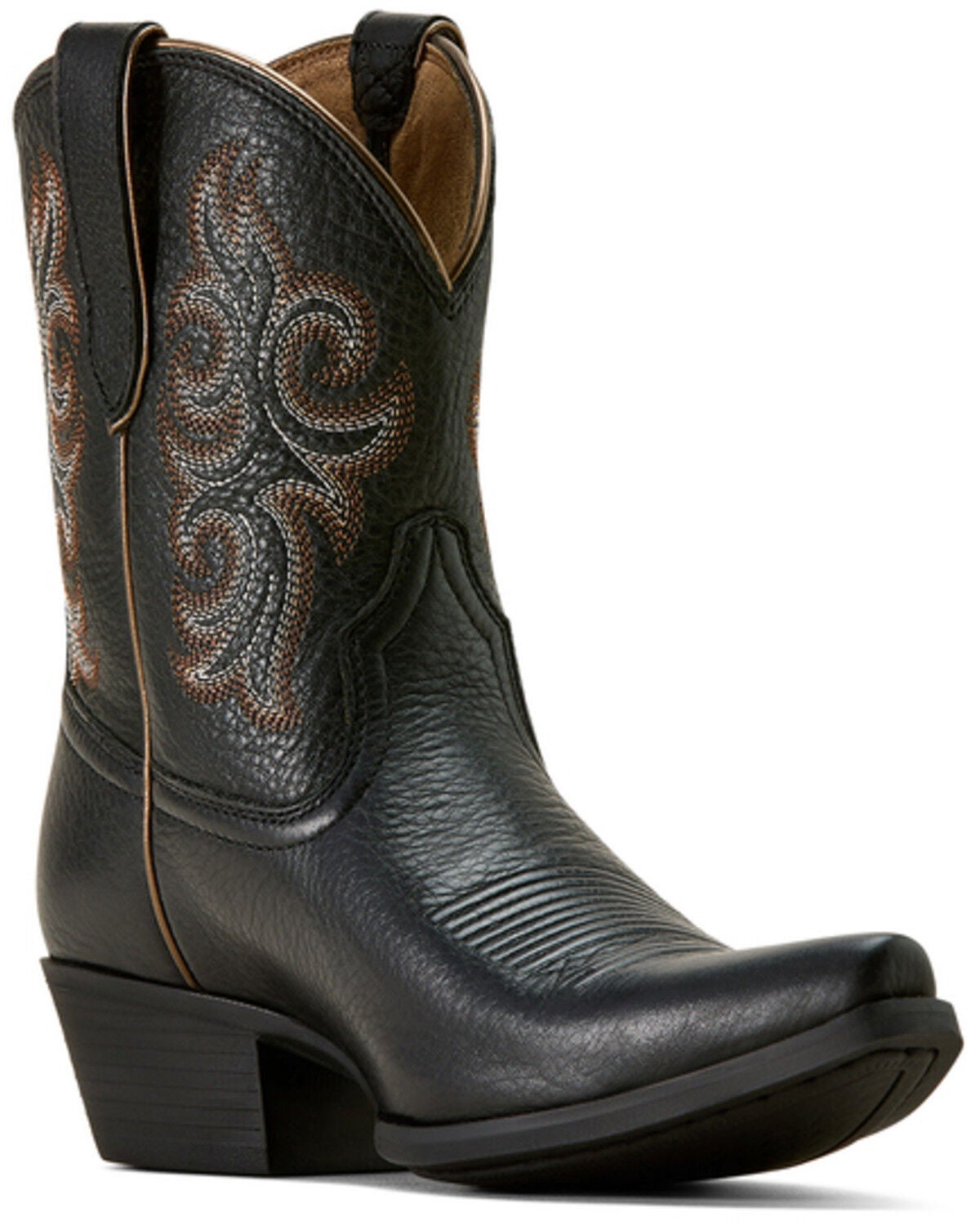 Ariat Women's Lacona Western Booties - Snip Toe, Black, hi-res