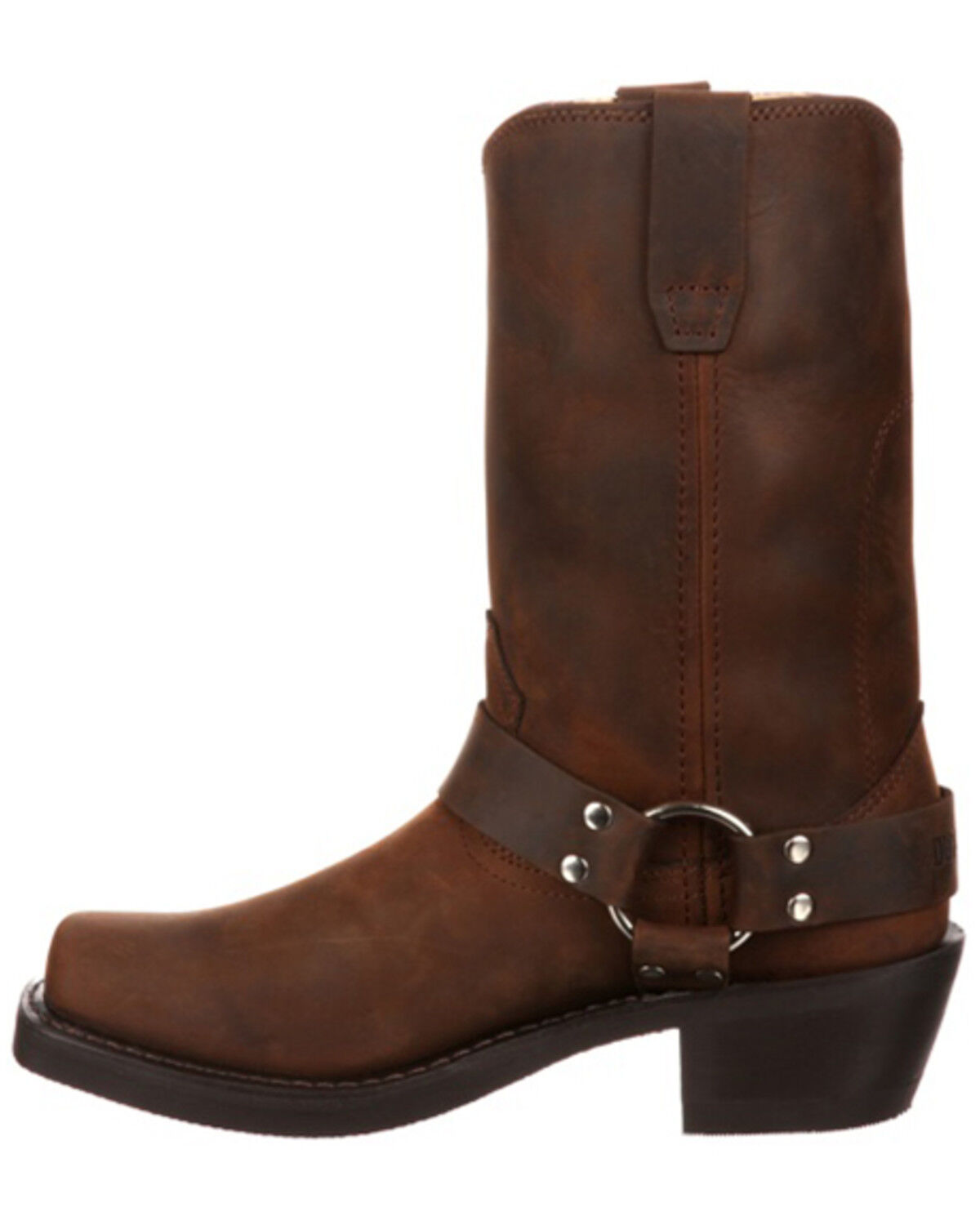 Image #5 - Durango Women's Harness Western Boots - Square Toe, Brown, hi-res