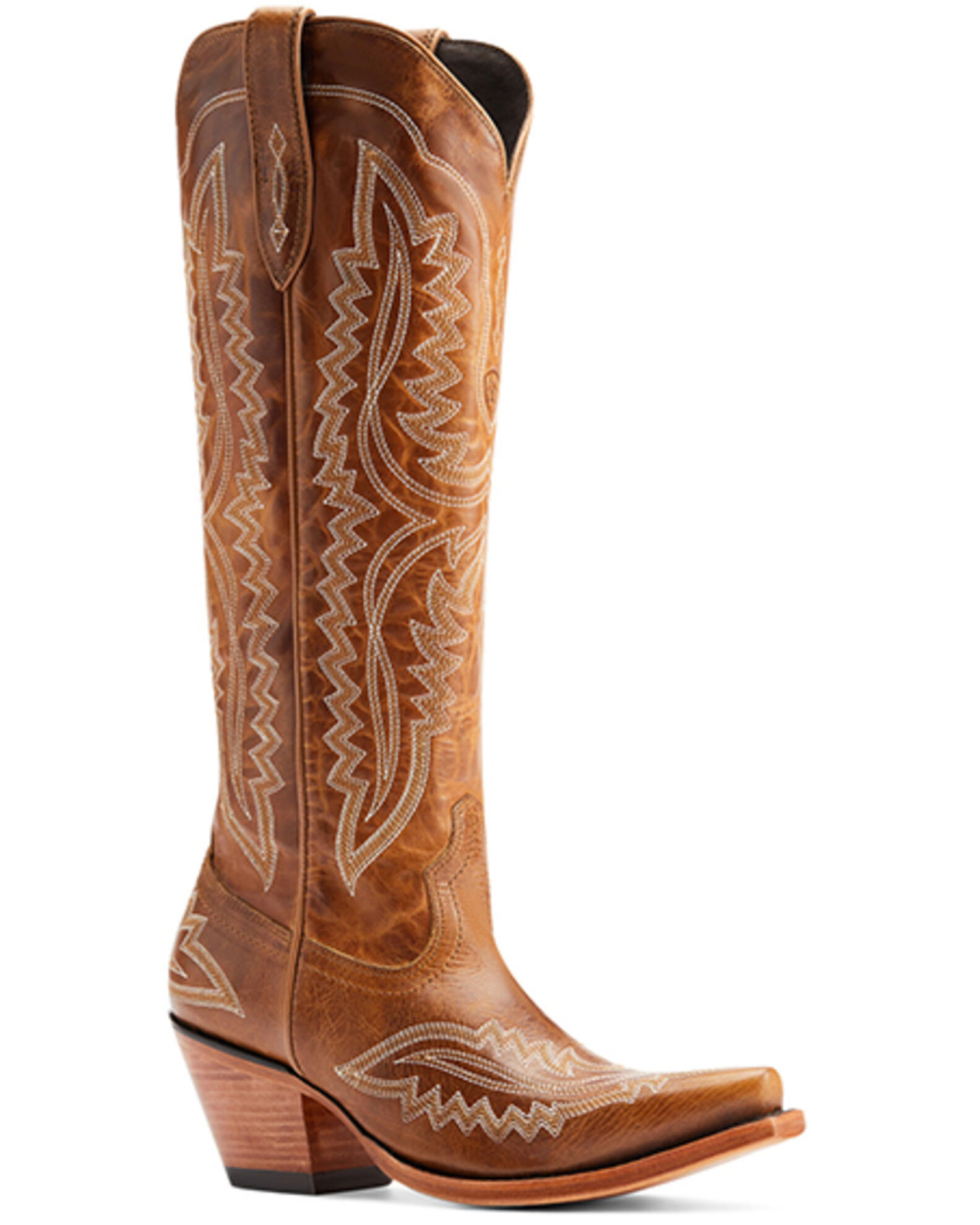 Image #1 - Ariat Women's Casanova Western Boots - Snip Toe, Brown, hi-res