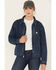 Image #2 - Carhartt Women's Detroit Loose Fit Denim Jacket, Medium Blue, hi-res