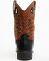 Image #5 - RANK 45® Men's Warrior Performance Western Boots - Broad Square Toe, Black/brown, hi-res