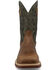 Image #4 - Twisted X Men's 12" Western Work Boots - Nano Composite Toe, Brown, hi-res