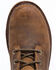 Image #6 - Hawx Men's Crew Chief Work Boots - Soft Toe, Dark Brown, hi-res