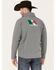 Image #3 - Cowboy Hardware Men's Fuerte Mexico Flag Softshell Jacket, Dark Grey, hi-res