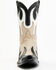 Yippee Ki Yay by Old Gringo Women's Fire Soul Western Boots - Snip Toe, Black/white, hi-res