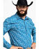 Image #3 - Cody James Men's Blue Paisley Print Western Shirt, , hi-res