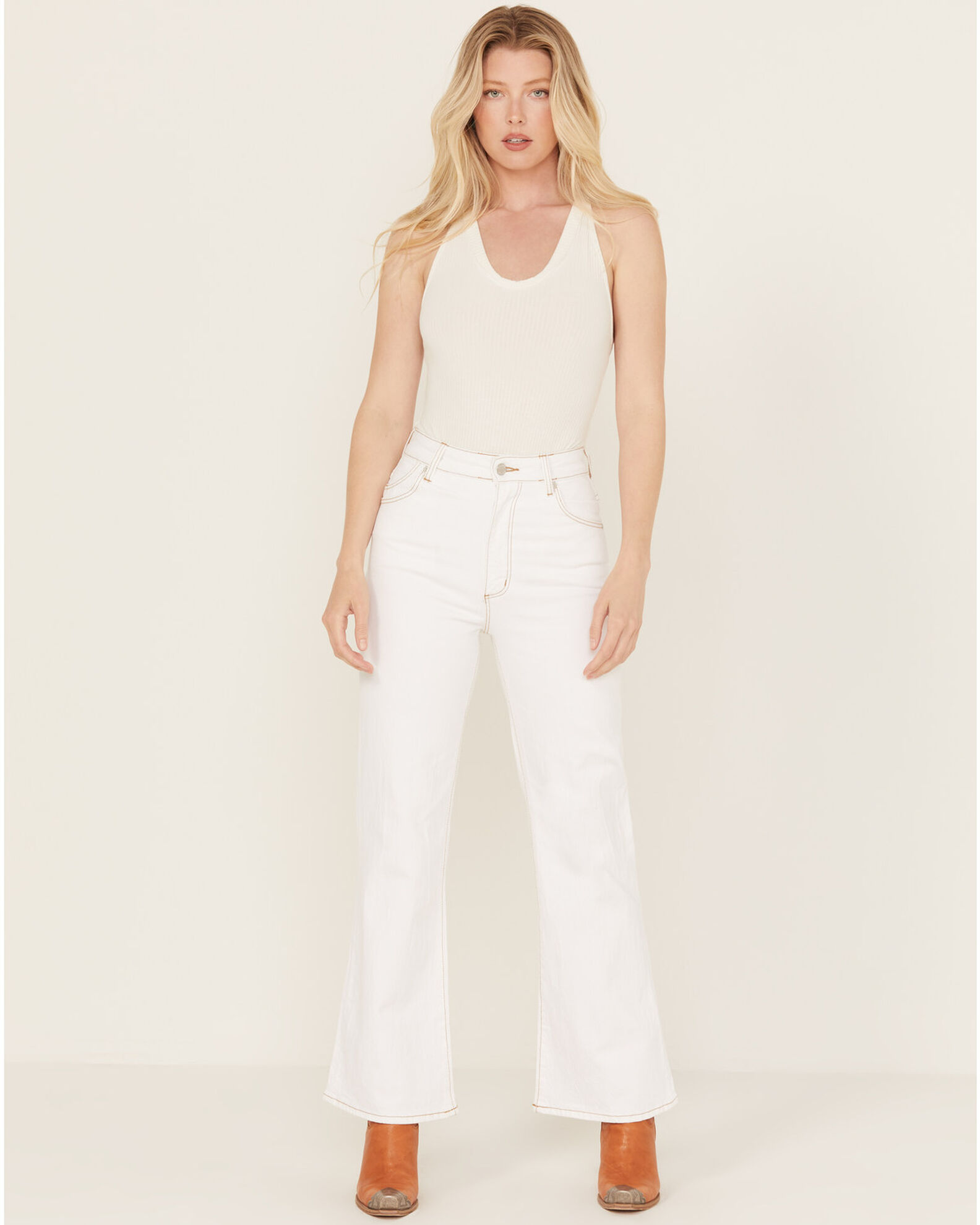 Rolla's Women's High Rise East Coast Ankle Flare Jeans