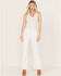 Image #1 - Rolla's Women's High Rise East Coast Ankle Flare Jeans, White, hi-res