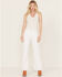 Image #1 - Rolla's Women's High Rise East Coast Ankle Flare Jeans , White, hi-res
