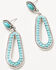 Image #1 - Shyanne Women's Loop Statement Earrings, Silver, hi-res