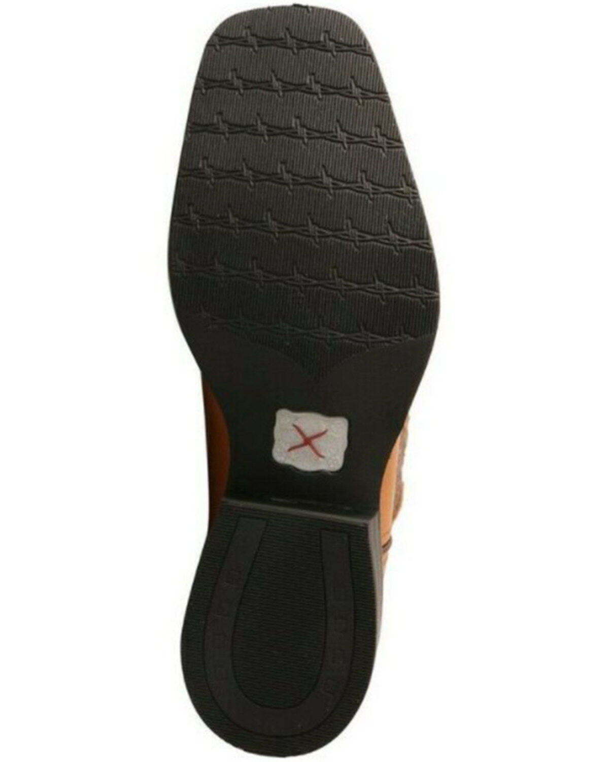 Image #6 - Twisted X Women's Ruff Stock Western Performance Boots - Broad Square Toe, Brown, hi-res