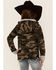 Image #4 - Ampersand Avenue Girls' Multi Camo Print 1/4 Zip Pullover, Multi, hi-res