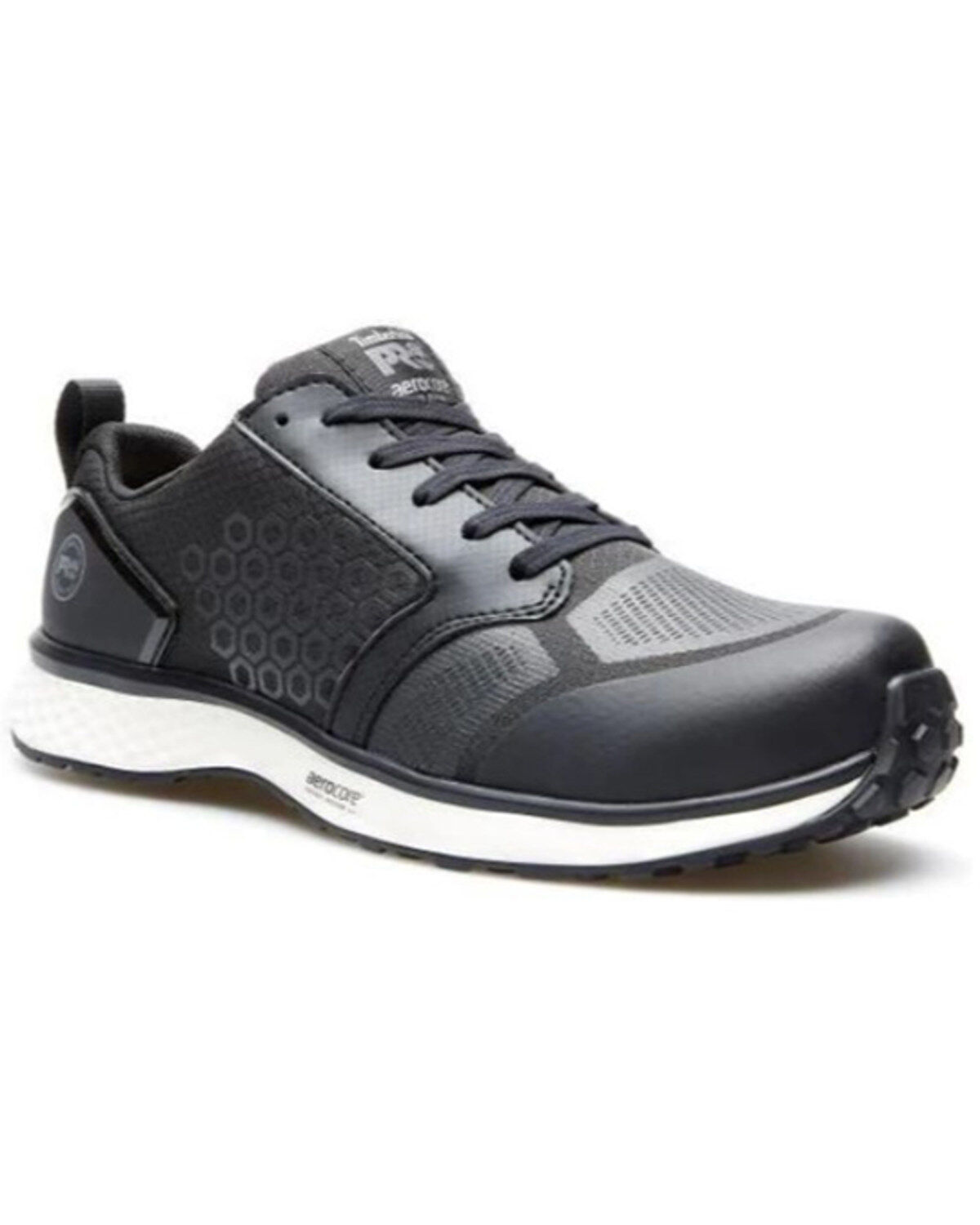 Image #1 - Timberland PRO Men's Reaxion Athletic Work Shoes - Composite Toe, Black, hi-res