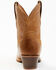 Image #5 - Justin Women's Chellie Western Booties - Square Toe, Tan, hi-res