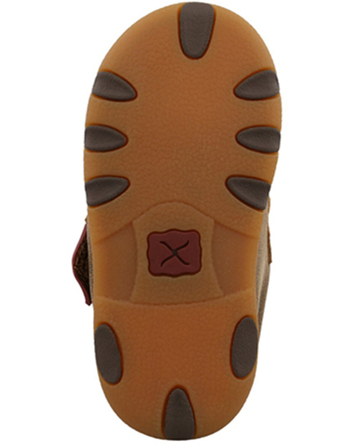 Image #7 - Twisted X Toddler Girls' Driving Mocs, Brown, hi-res