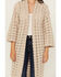 Image #3 - Shyanne Women's Solid Open Knit Duster, Beige, hi-res