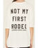 Image #4 - Z Supply x Diamond Cross Ranch Women's Howdy Not My First Rodeo Short Sleeve Graphic Tee, White, hi-res
