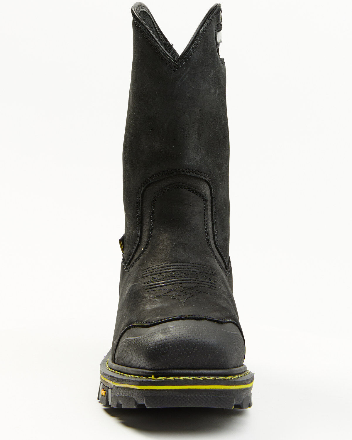 Image #4 - Cody James Men's Waterproof Met Guard Western Work Boots - Composite Toe, Black, hi-res