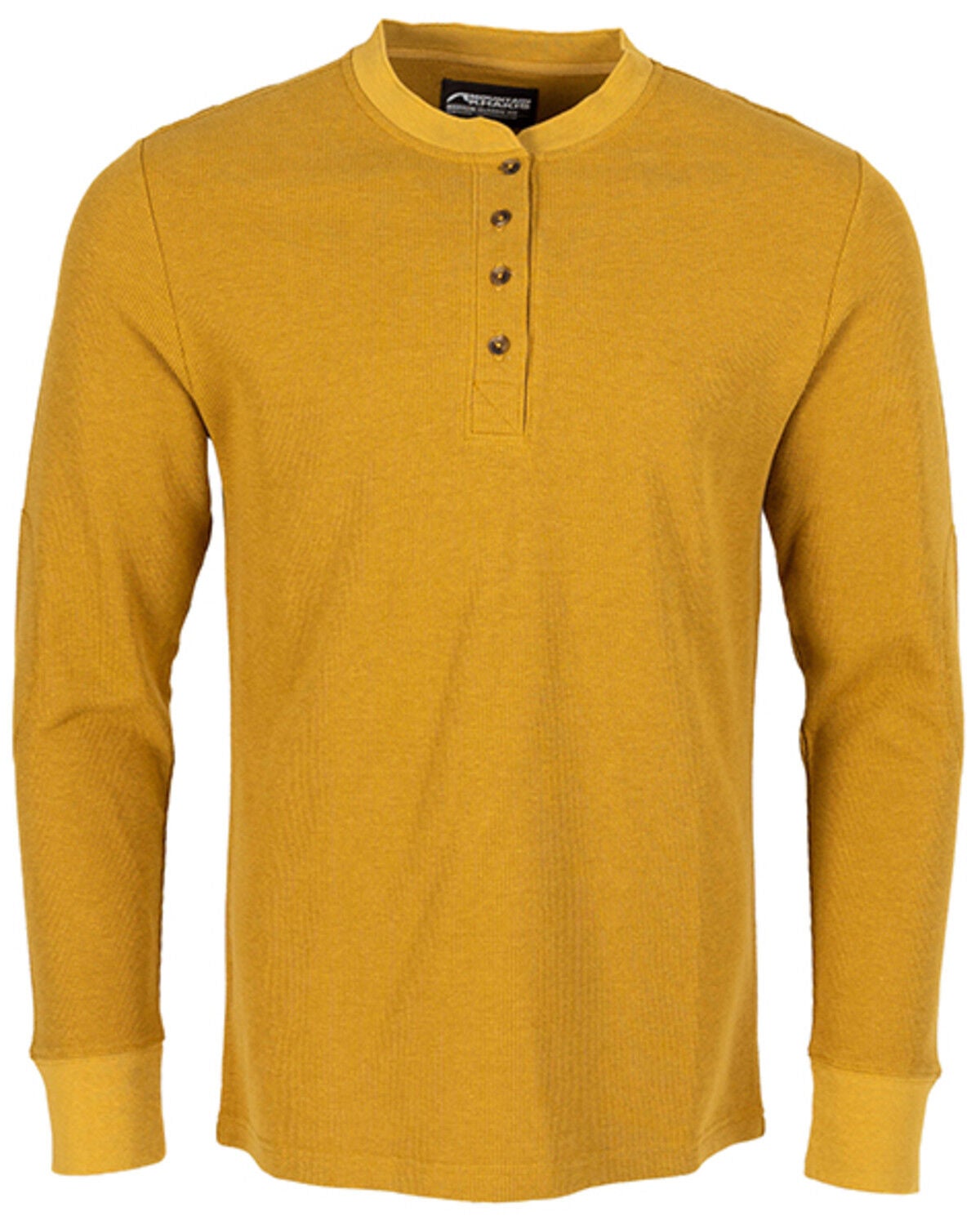 Mountain Khakis Men's Axe Thermal Henley, Orange, hi-res