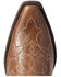 Image #4 - Ariat Women's Heritage D Stretch Fit Western Boot - Snip Toe, Brown, hi-res